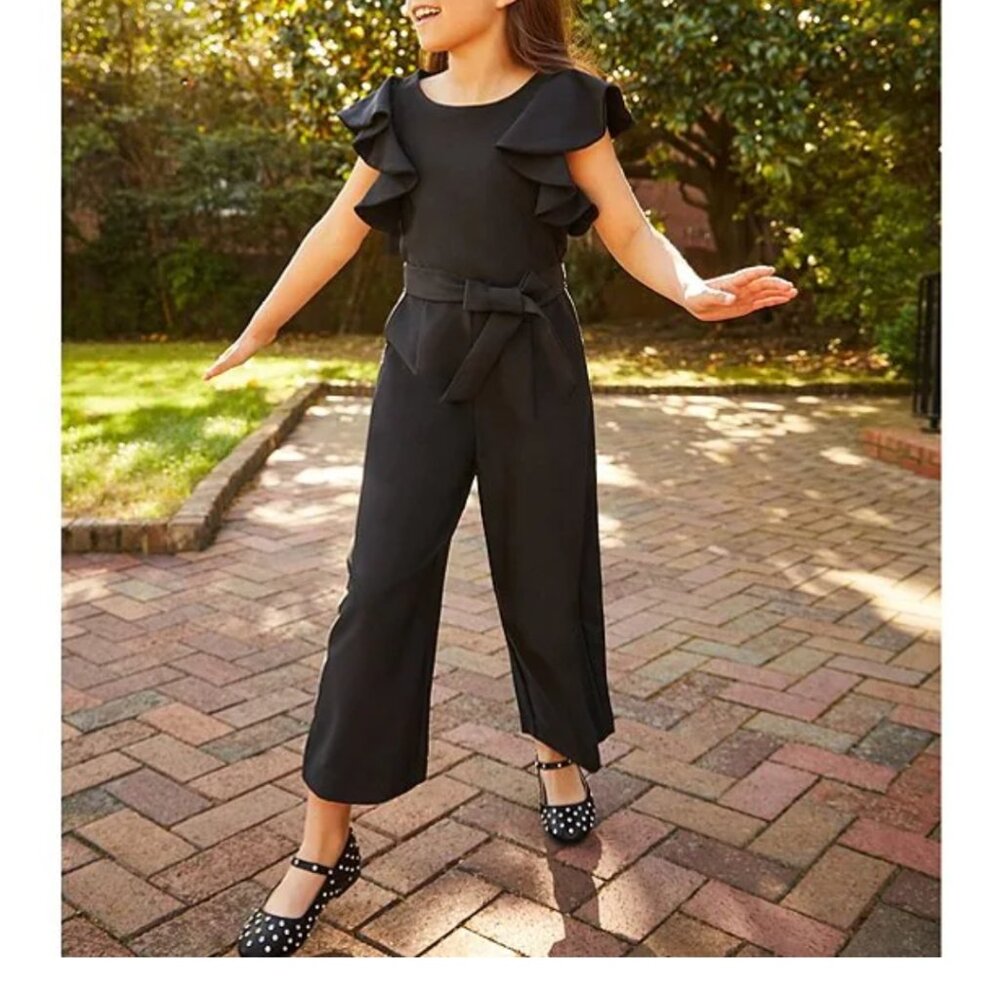 GB Girls black jumpsuit/ romper girl size 8